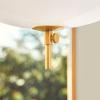Suspension CLAM 44 cm, blanc/laiton, Fritz Hansen