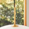 Suspension CLAM 44 cm, blanc/laiton, Fritz Hansen