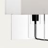 Lampe de table CROSS-PLEX 30 cm, blanc, Fritz Hansen