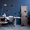 Lampe de table KAISER IDELL 42 cm, noir, Fritz Hansen