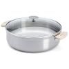 Sauteuse ALCHIMY LOQY 28 cm, argent, acier inoxydable, de Buyer