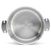 Faitout ALCHIMY LOQY 18 cm, argent, acier inoxydable, de Buyer