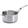 Faitout ALCHIMY LOQY 18 cm, argent, acier inoxydable, de Buyer