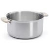 Marmite ALCHIMY LOQY 24 cm, argent, acier inoxydable, de Buyer