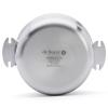 Marmite ALCHIMY LOQY 16 cm, argent, acier inoxydable, de Buyer