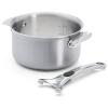 Marmite ALCHIMY LOQY 16 cm, argent, acier inoxydable, de Buyer