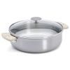 Sauteuse ALCHIMY LOQY 24 cm, argent, acier inoxydable, de Buyer