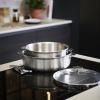 Sauteuse ALCHIMY LOQY 24 cm, argent, acier inoxydable, de Buyer