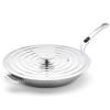 Poêle ALCHIMY LOQY 28 cm, argent, acier inoxydable, de Buyer