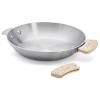 Poêle ALCHIMY LOQY 24 cm, argent, acier inoxydable, de Buyer