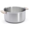 Set de casseroles ALCHIMY LOQY, 3 pc, argent, acier inoxydable, de Buyer