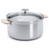 Set de casseroles ALCHIMY LOQY, 3 pc, argent, acier inoxydable, de Buyer