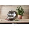 Poêle MINERAL B LOQY 28 cm, argent, acier, de Buyer