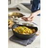Sauteuse CHOC EXTREME LOQY 24 cm, noir, aluminium, de Buyer