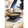 Sauteuse CHOC EXTREME LOQY 24 cm, noir, aluminium, de Buyer