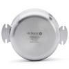 Set de casseroles ALCHIMY LOQY, 2 pc, argent, acier inoxydable, de Buyer