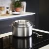 Set de casseroles ALCHIMY LOQY, 2 pc, argent, acier inoxydable, de Buyer