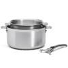 Set de casseroles ALCHIMY LOQY, 2 pc, argent, acier inoxydable, de Buyer