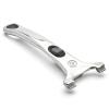 Poignée amovible LOQY argent, acier inoxydable, de Buyer