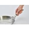 Poignée amovible LOQY argent, acier inoxydable, de Buyer