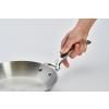 Poignée amovible LOQY argent, acier inoxydable, de Buyer