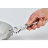 Poignée amovible LOQY argent, acier inoxydable, de Buyer