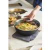 Sauteuse CHOC EXTREME LOQY 28 cm, noir, aluminium, de Buyer