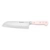 Couteau Santoku CLASSIC COLOUR 17 cm, sel rose de l'Himalaya, Wüsthof