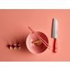 Couteau Santoku CLASSIC COLOUR 17 cm, coral peach, Wüsthof