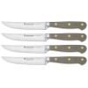 Couteaux à steak CLASSIC COLOUR , set de 4, 12 cm, huître de velours, Wüsthof