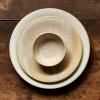 Assiette WHITE FADE 21 cm, beige, MIJ