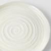 Assiette WHITE SPIRAL 21,5 cm, blanche, MIJ