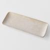 Plat de service WHITE FADE 29,5 x 12 cm, beige, céramique, MIJ