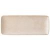 Plat de service WHITE FADE 29,5 x 12 cm, beige, céramique, MIJ