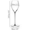 Flûte à champagne VELOCE, set de 2 pc, 327 ml, Riedel