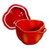 Marmite poivrière 0,45 l rouge orangé Staub