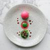Assiette à dessert MODERN WHITE & GREY, 24 cm, MIJ