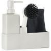 Kit vaisselle, 4 pc, gris clair, Zone Danemark