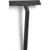 Raclette de douche RIM 22 cm, fixation murale, noir, métal, Zone Danemark