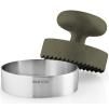 Presse à hamburger GREEN TOOL 9 cm, vert, acier inoxydable/plastique, Eva Solo