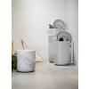 Poubelle de cuisine CIRCULAR 22 l, gris clair, plastique, Zone Danemark