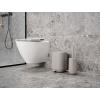 Support brosse à toilette TIME 36 cm, gris foncé, béton, Zone Danemark