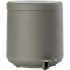 Poubelle de salle de bain UME 4 l, taupe, plastique, Zone Danemark