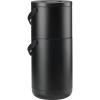 Poubelle de cuisine CIRCULAR 22 + 12 l, noir, plastique, Zone Danemark