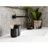 Distributeur de savon TIME 220 ml, noir, béton, Zone Denmark