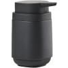 Distributeur de savon TIME 220 ml, noir, béton, Zone Denmark