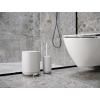 Poubelle de salle de bain TIME 3 l, gris clair, plastique, Zone Danemark