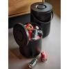 Poubelle de cuisine CIRCULAR 22 l, noir, plastique, Zone Danemark