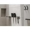 Distributeur de savon RIM 200 ml, montage mural, noir, aluminium, Zone Denmark