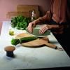 Couteau à pizza et à herbes GREEN TOOL 37 cm, vert, acier/plastique, Eva Solo